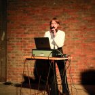 Yulia Carolin Kothe, Poltergeist or some scene else, Listening Party, 3rd November 2023. Photo by Aga Paulina Mlynczak.